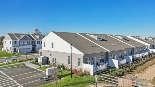 Aerial photo of the neighborhood