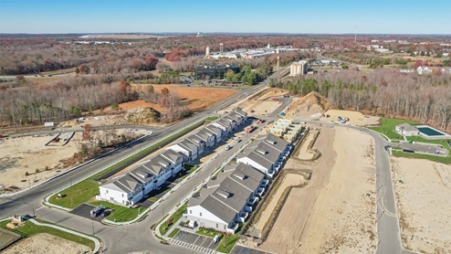 Aerial photo of the neighborhood