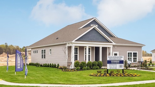Model home exterior