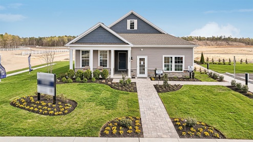 Model home exterior