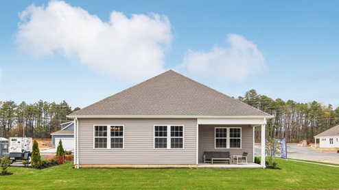 Model home exterior