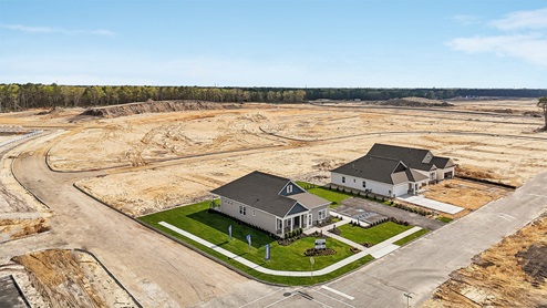 Model home exterior