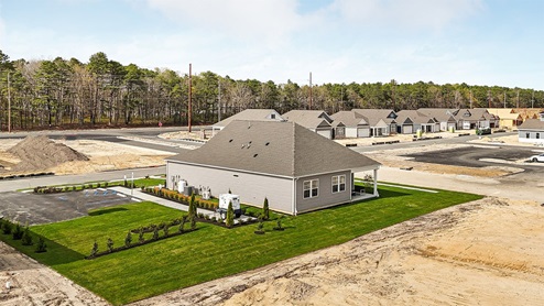 Model home exterior
