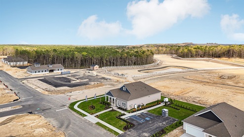Model home exterior