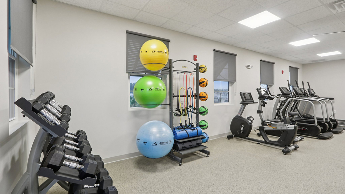 Coves Clubhouse interior gym