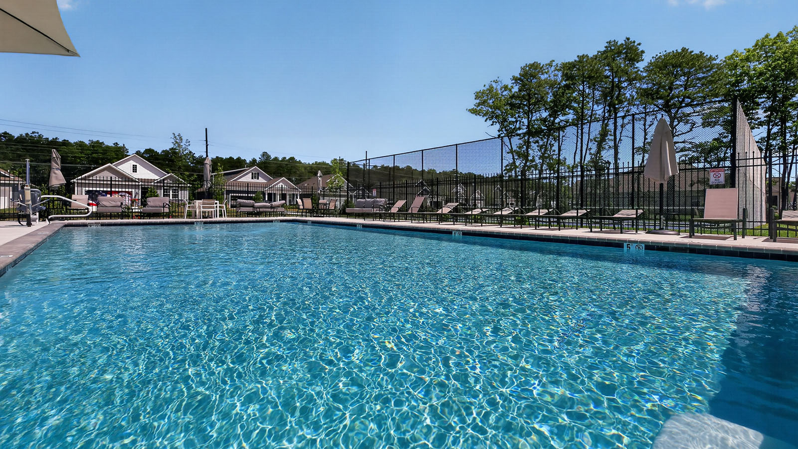 expansive swimming pool at Coves at Ocean Club