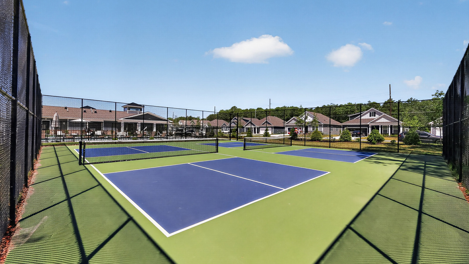 pickleball courts at Coves at Ocean Club