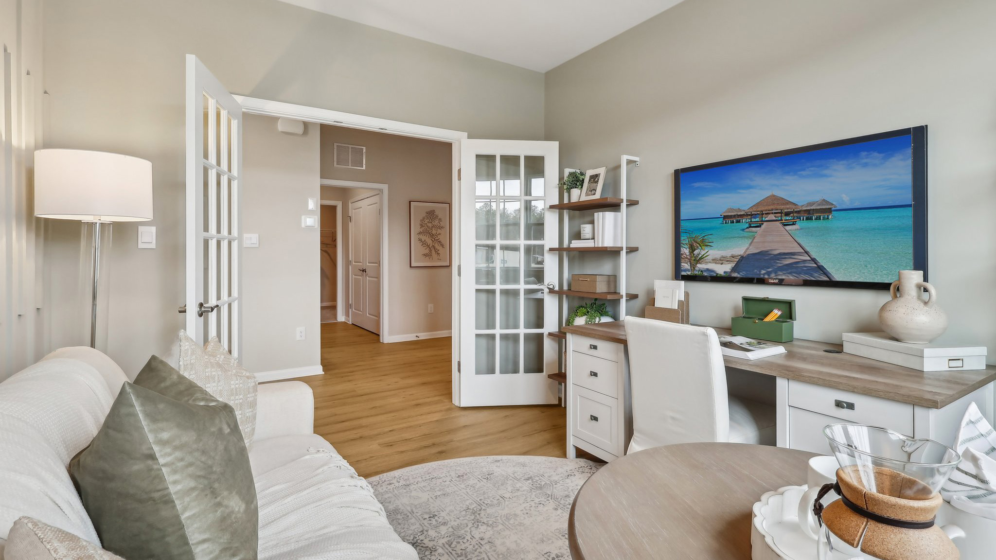 loft or flex room off the main entrance