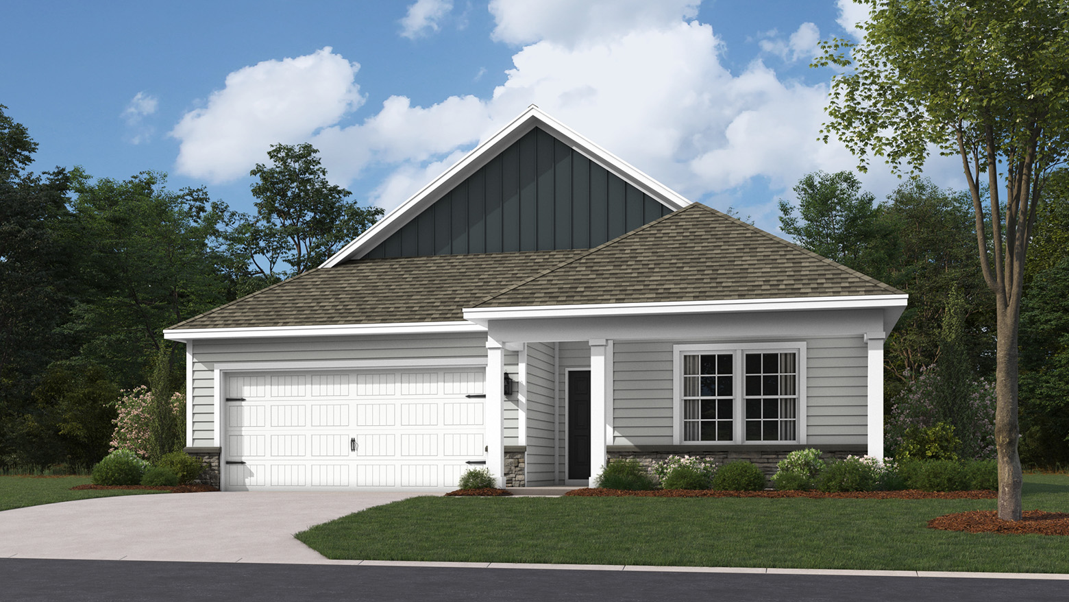 front exterior of a neuville model