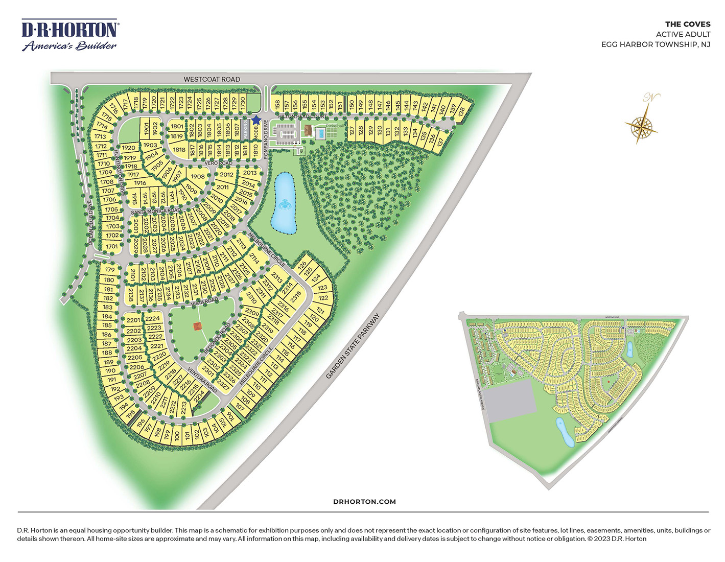 Static Lot Map