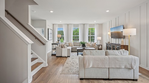 open family room