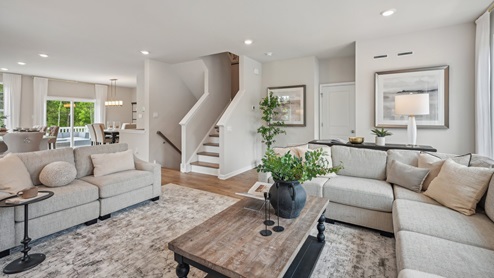 open living room