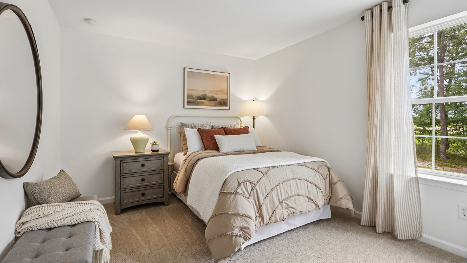 large bedroom with spacious layout