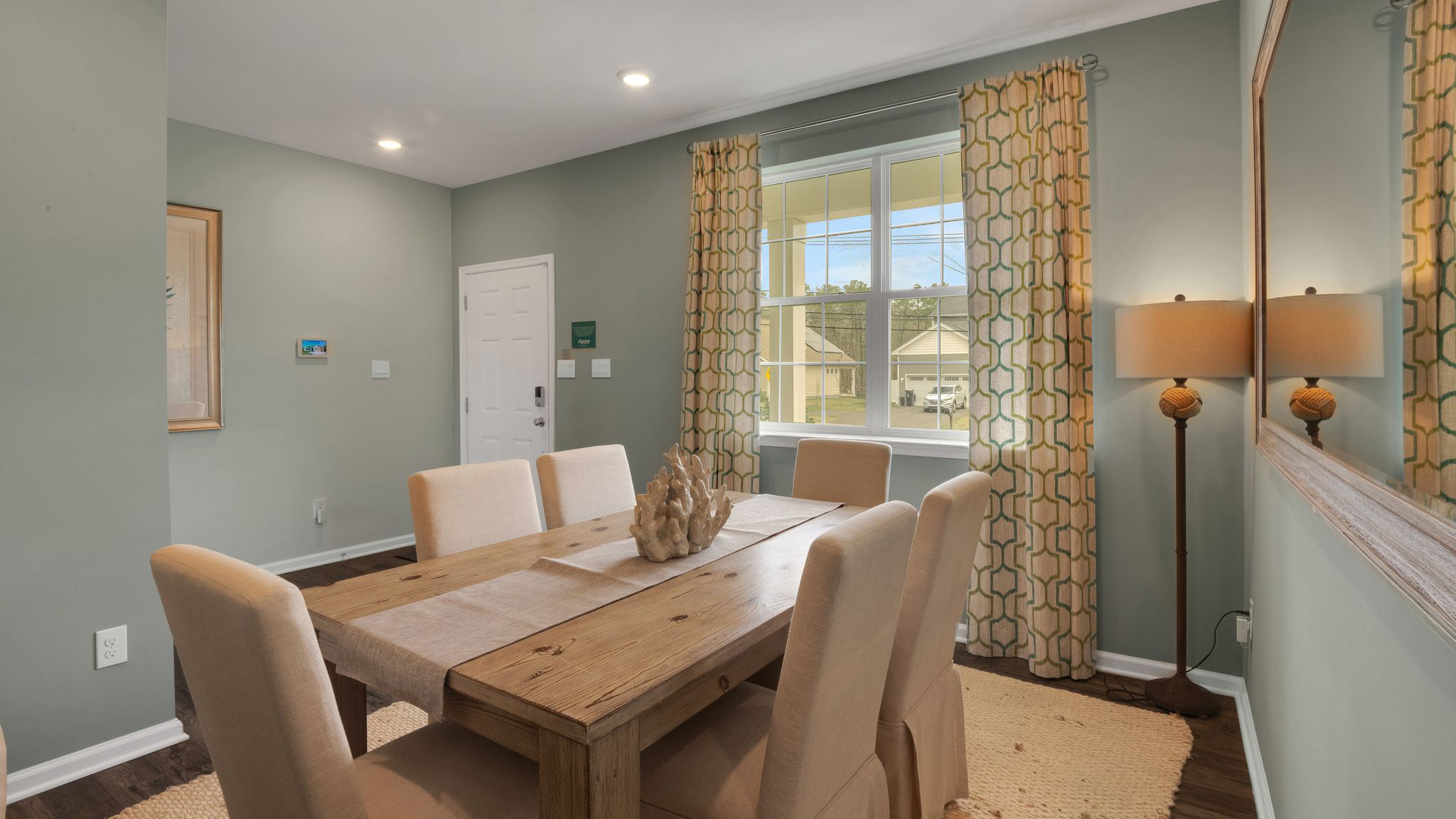 dining room off the main entrance