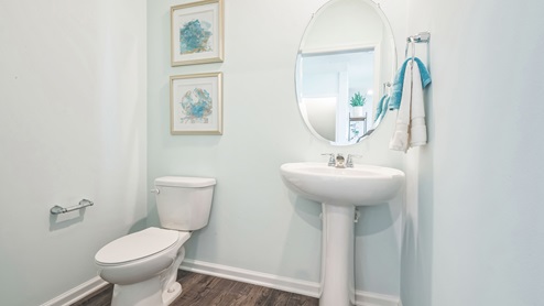 half bathroom