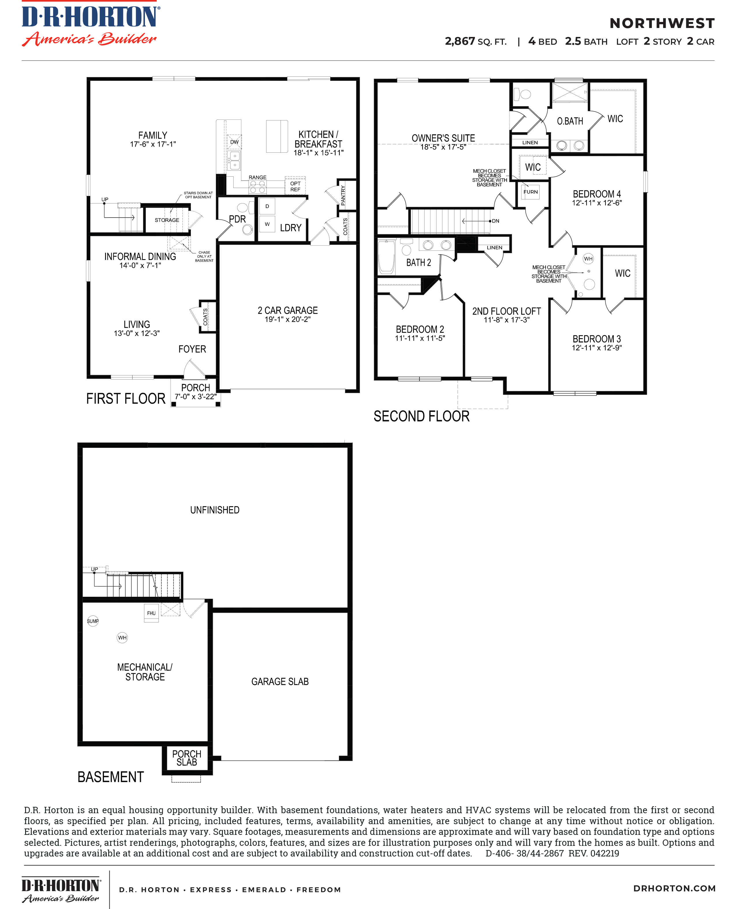 northwest floorplan