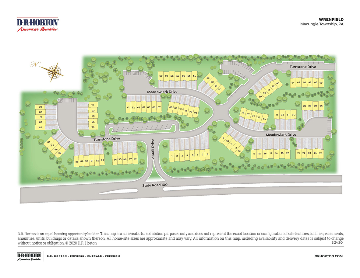 Static Lot Map