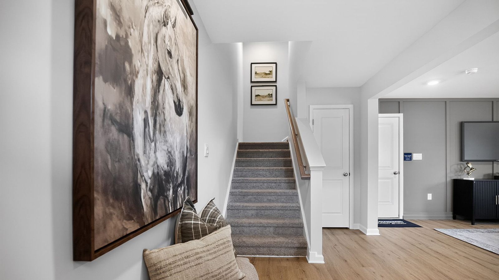 mid century modern front entrance