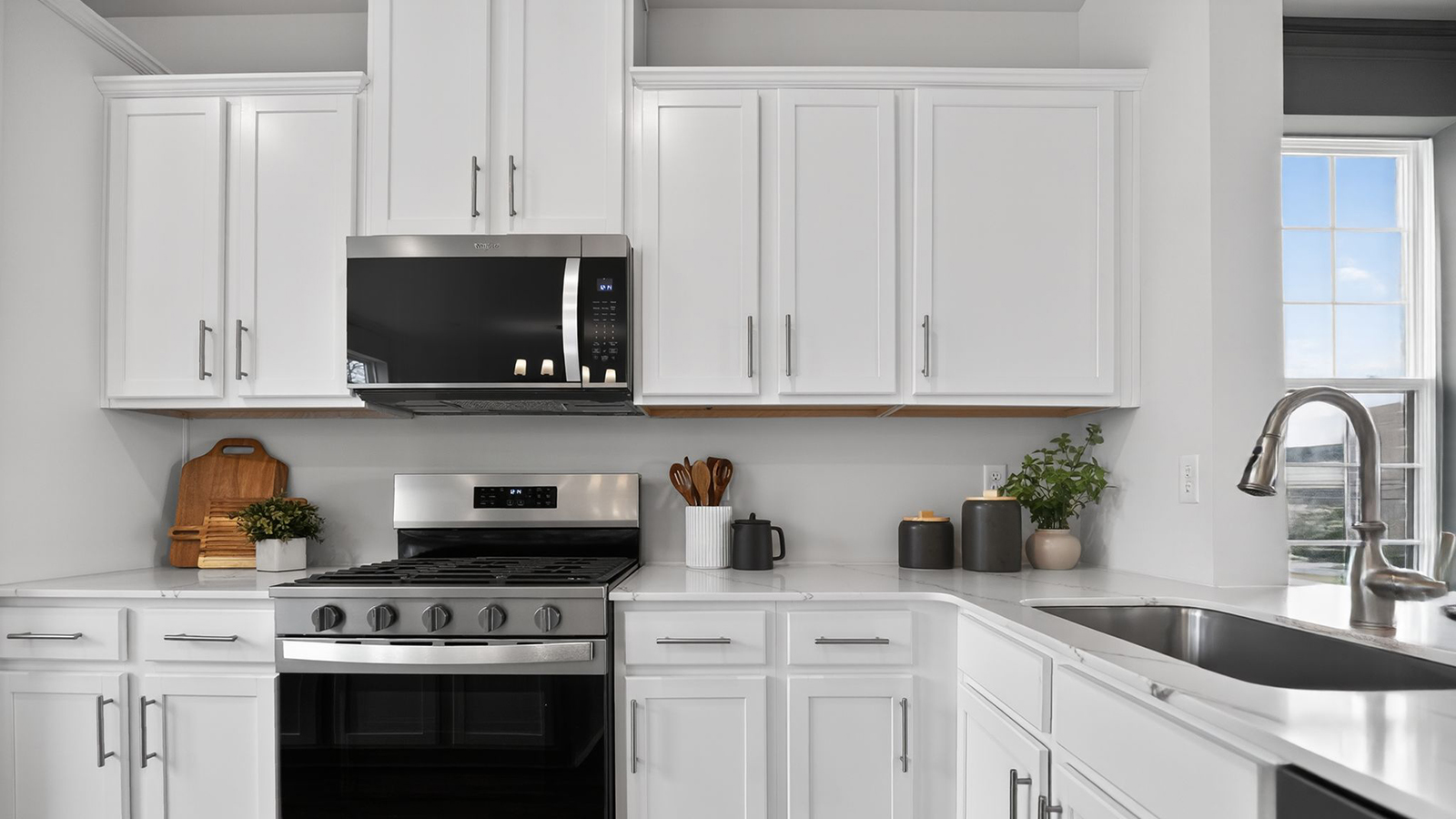 large kitchen counter tops