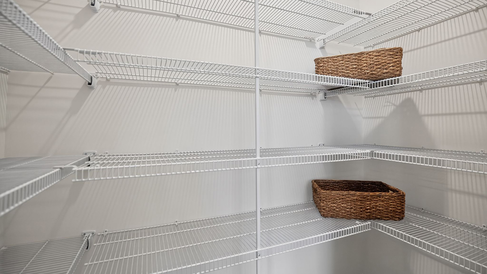 spacious pantry in the kitchen