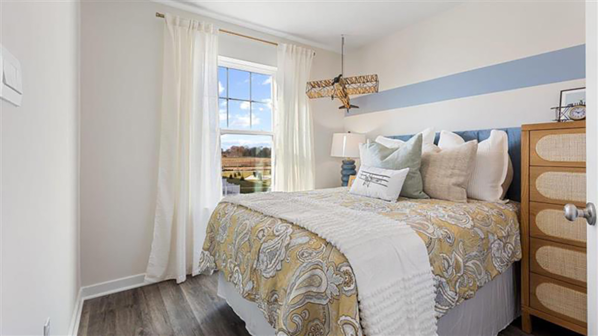 large bedroom with modern design