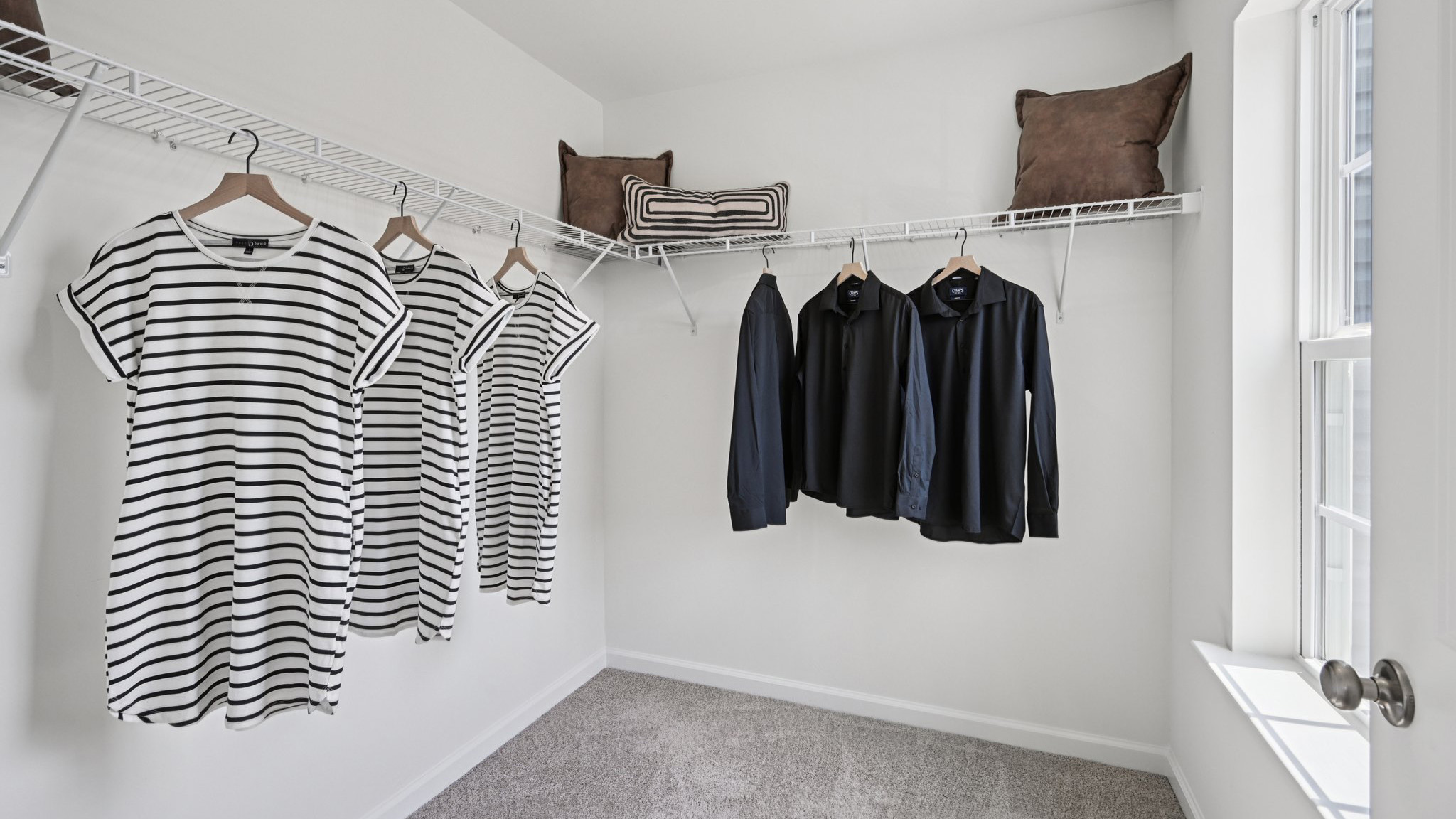 large walk in closet