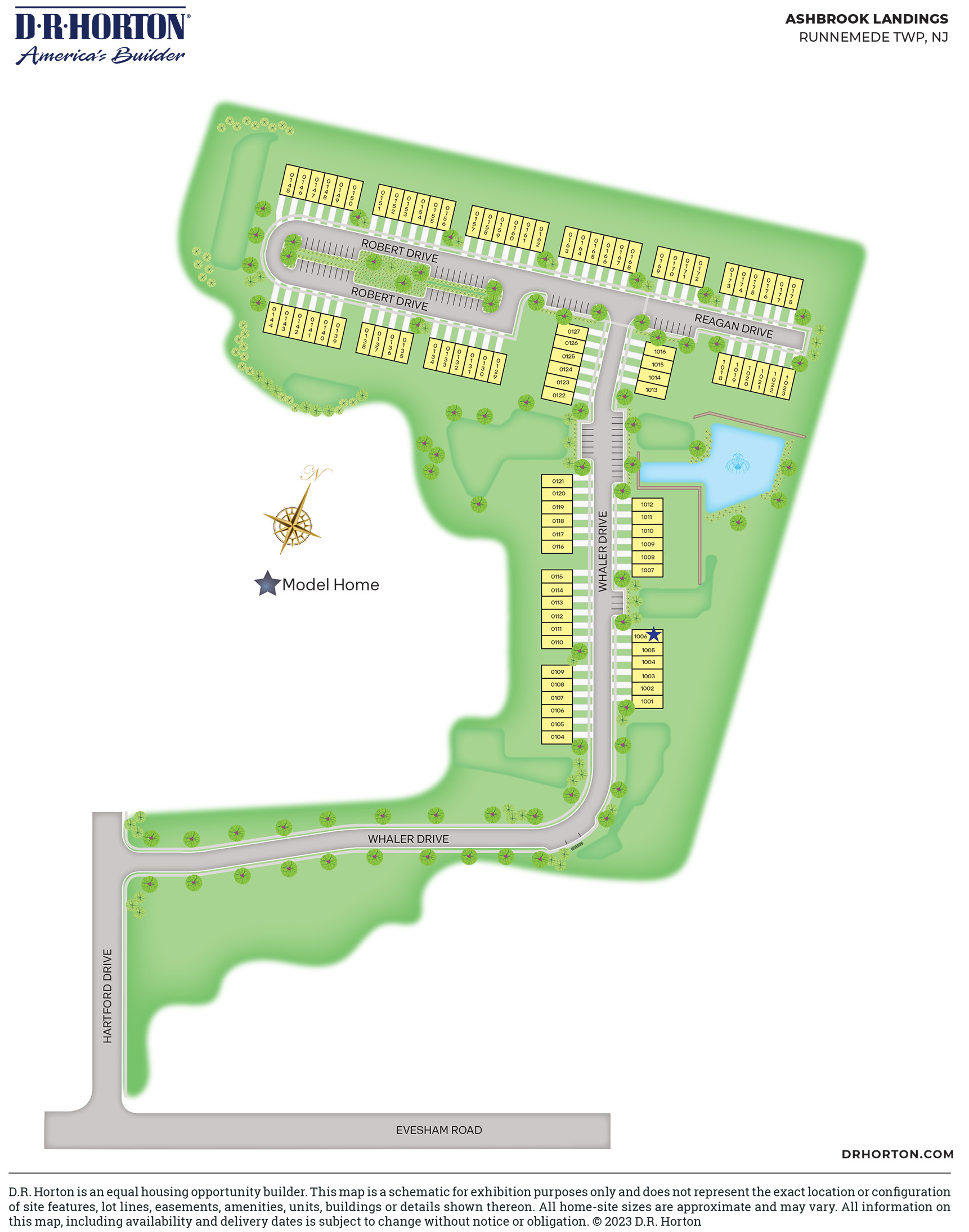 Static Lot Map
