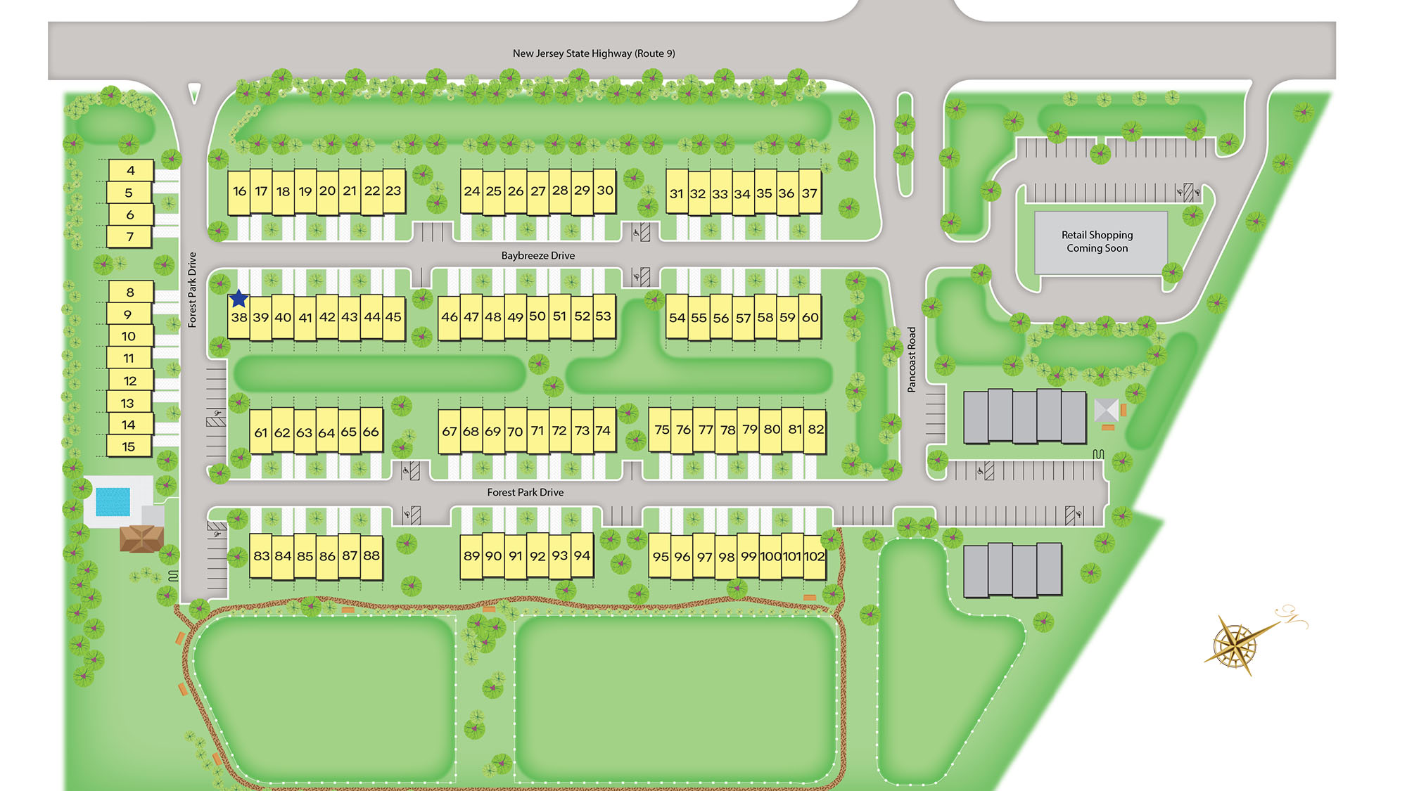 ocean isle community map