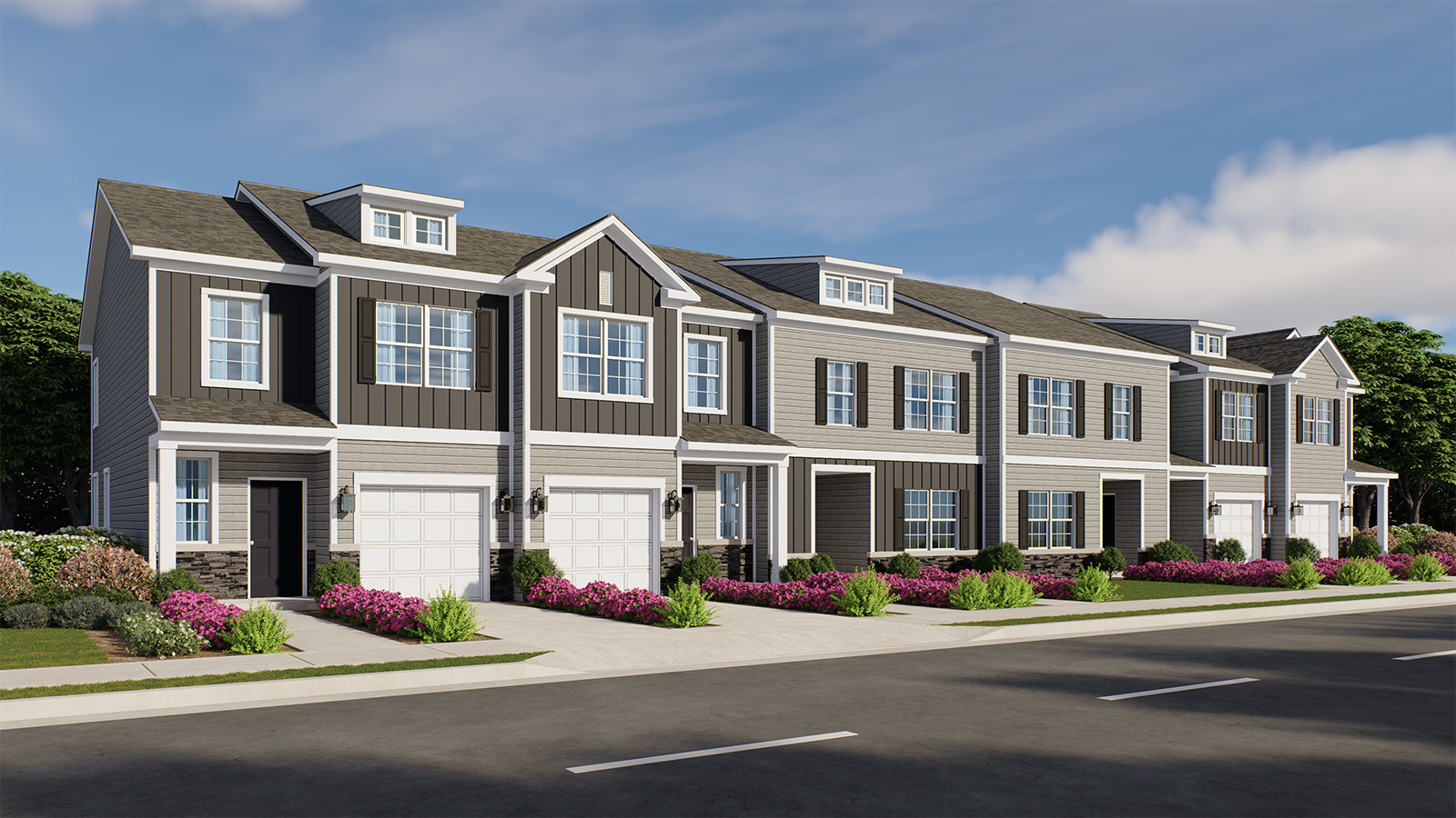 Deptford Walk exterior rendering, featuring our affordable units