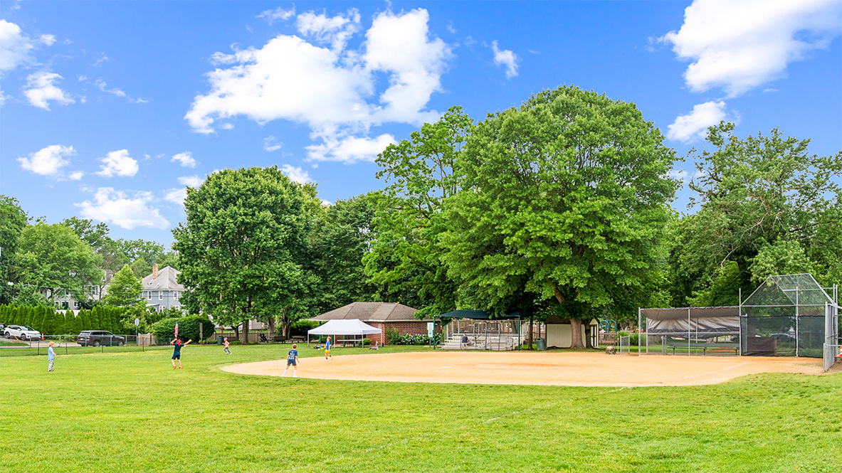 Moorestown area photos showing a nearby park