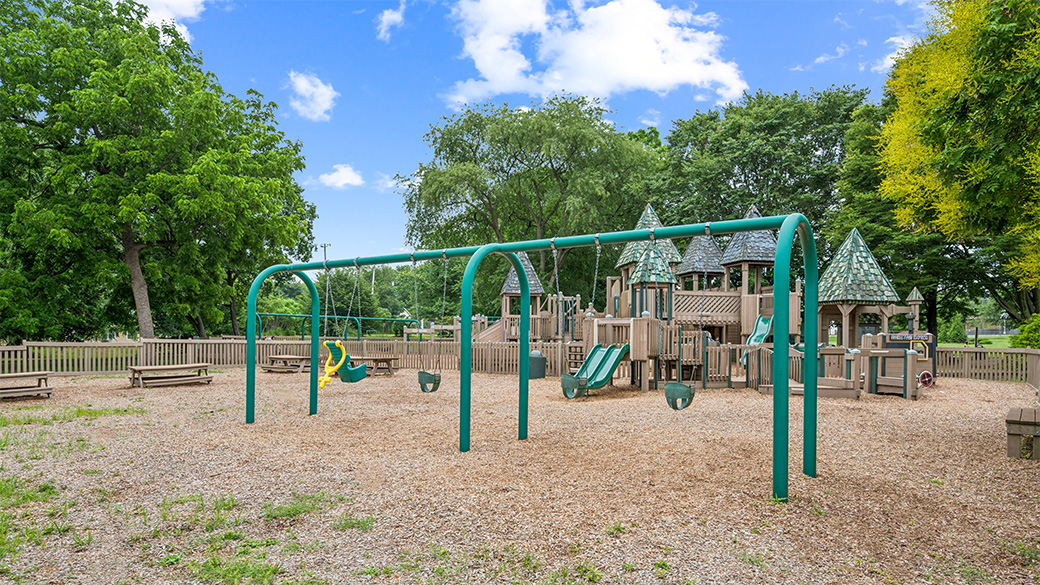 Moorestown area photos showing a nearby park