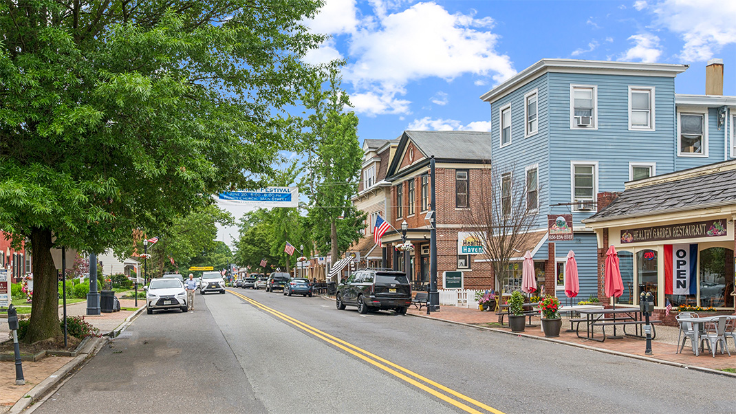 moorestown downtown area photos