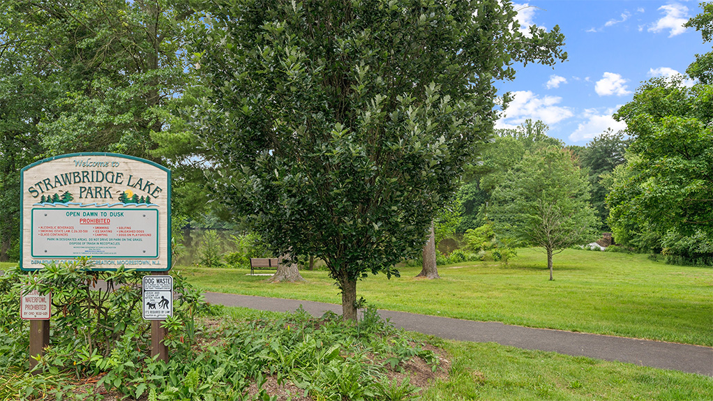 moorestown downtown area photos of a park