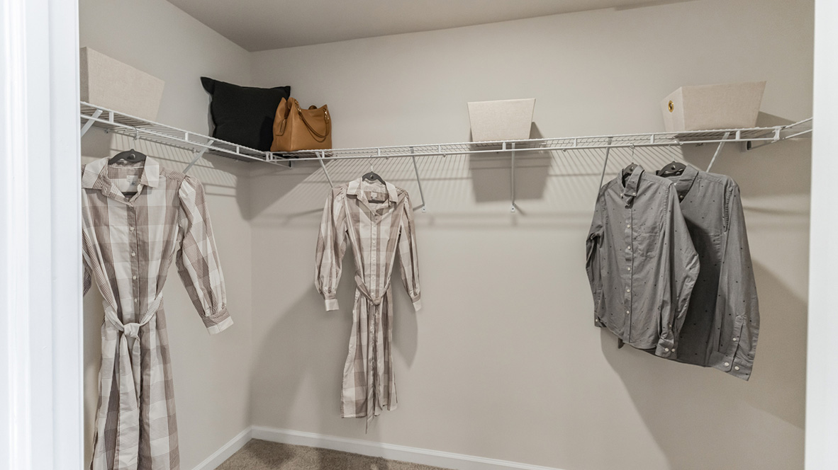 walk in closet off the primary bedroom