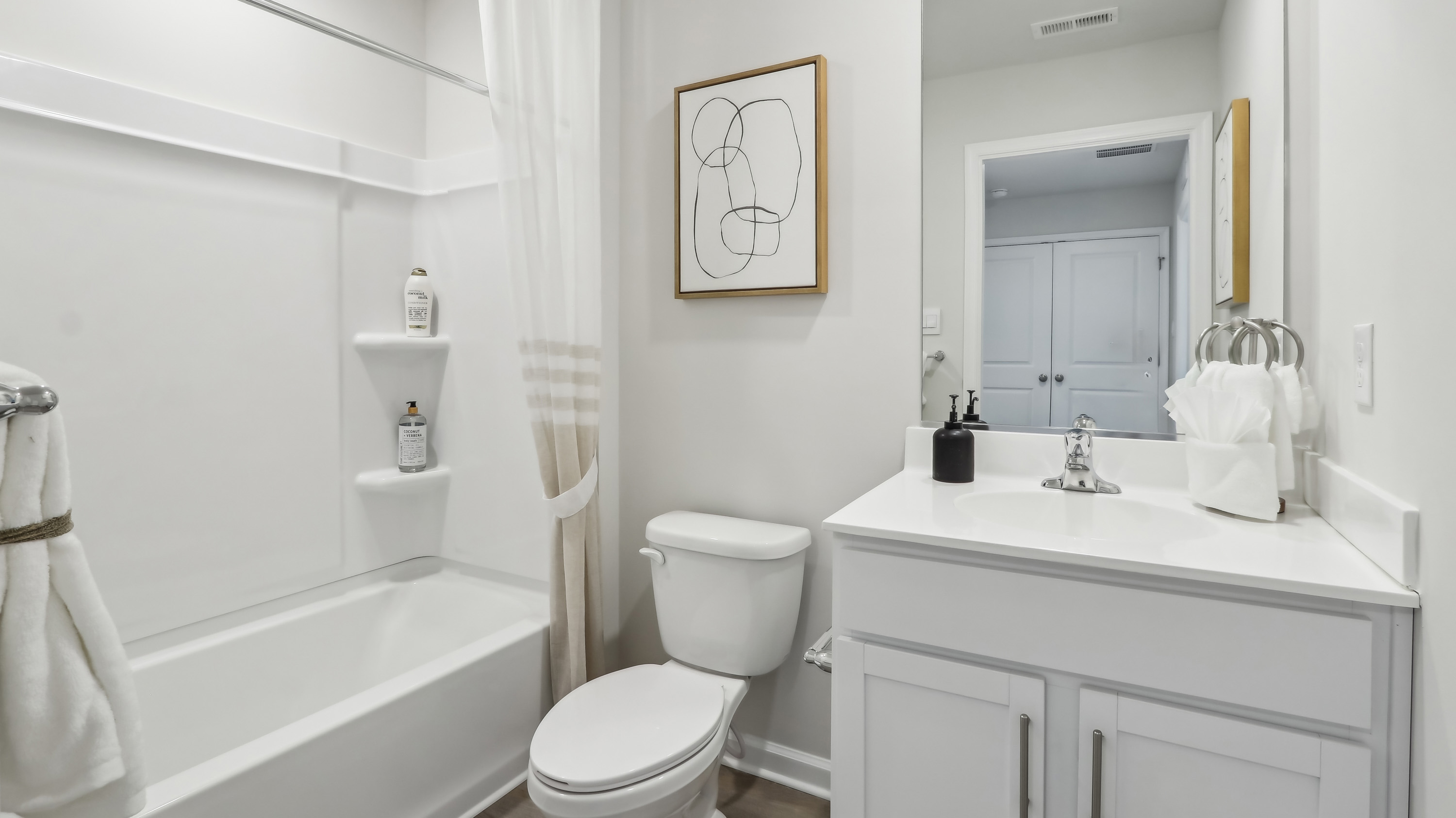 full bath on the second floor