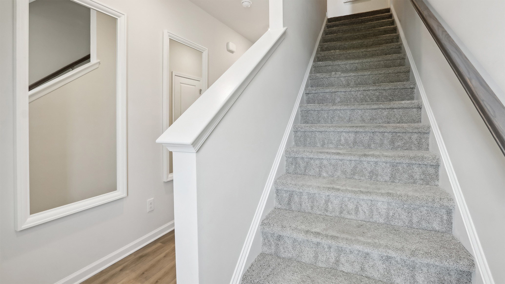 stairs leading up to the second floor