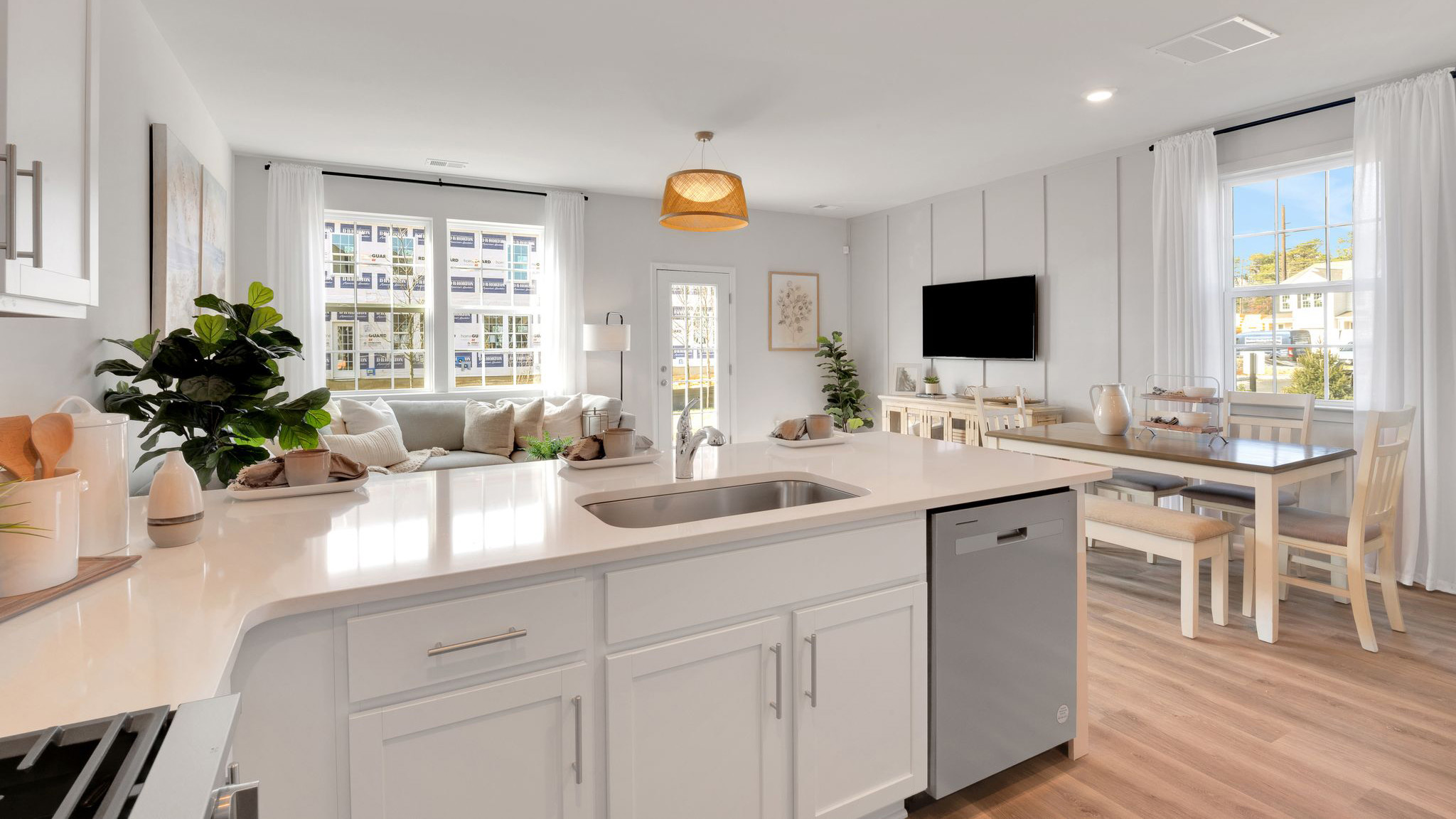 white kitchen