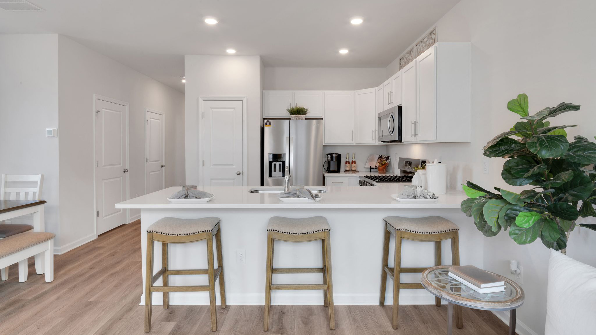 white kitchen