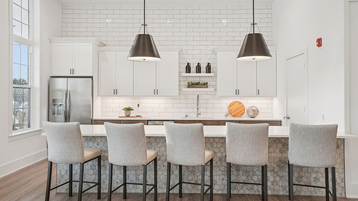 Tides and Winds Clubhouse kitchen