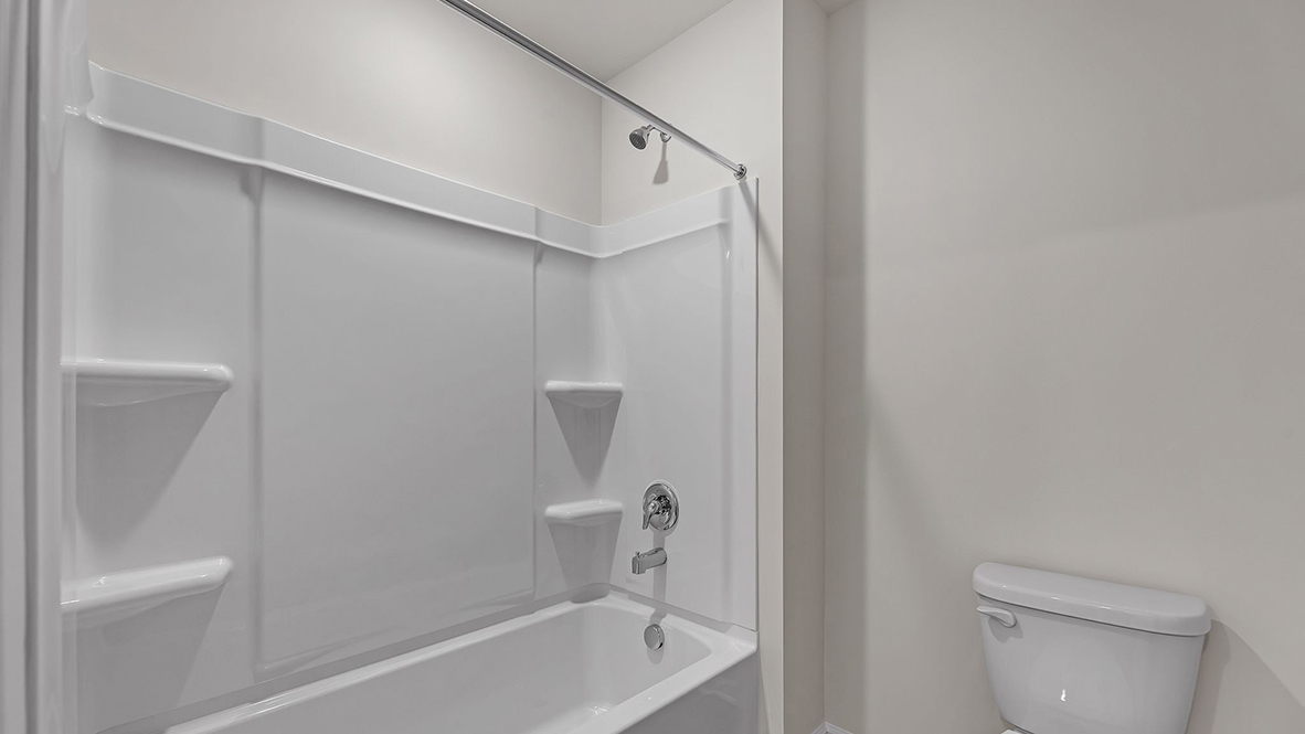 full bath on the second floor hall