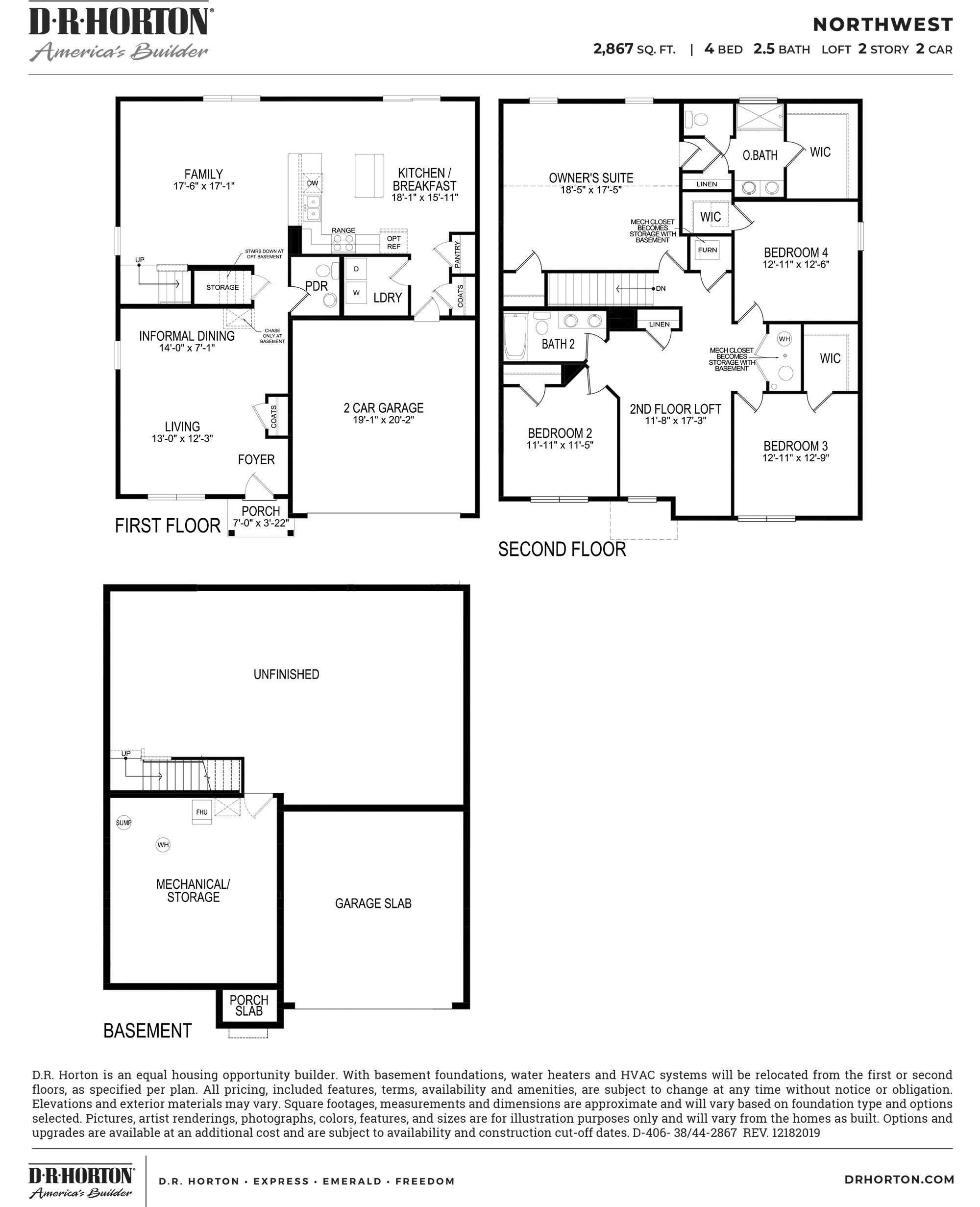 The Northwest Floor Plan