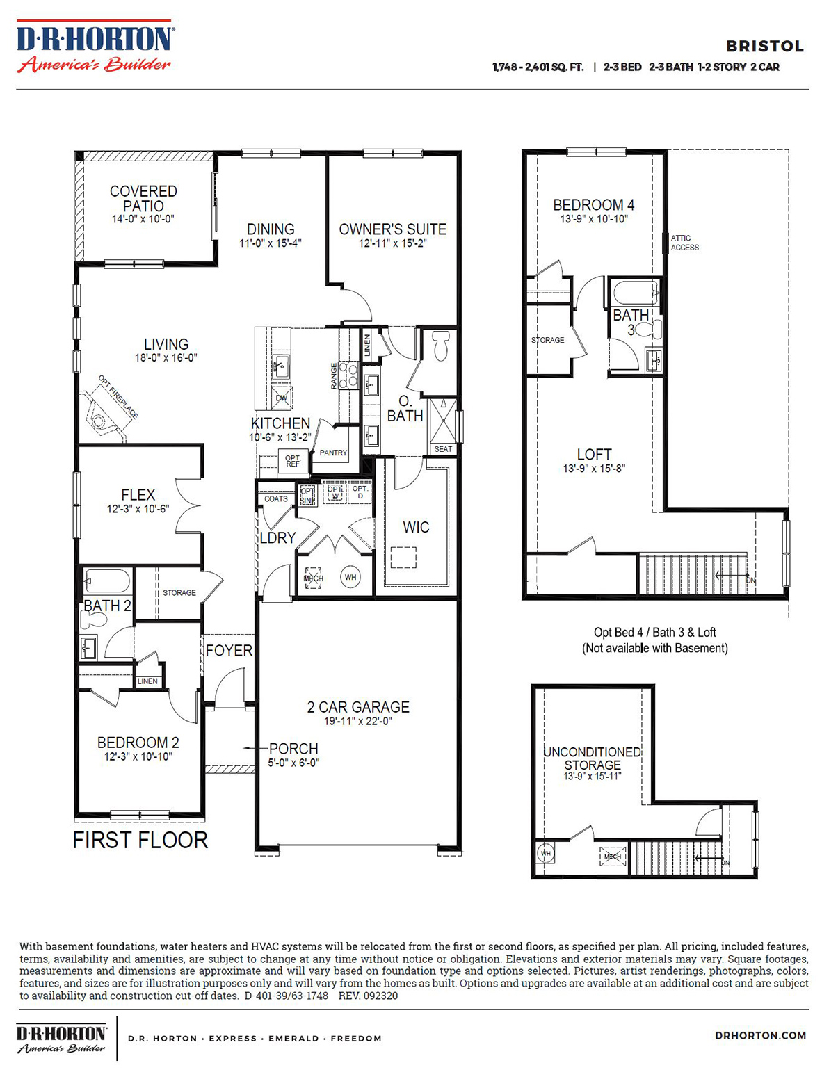 Bristol floorplan