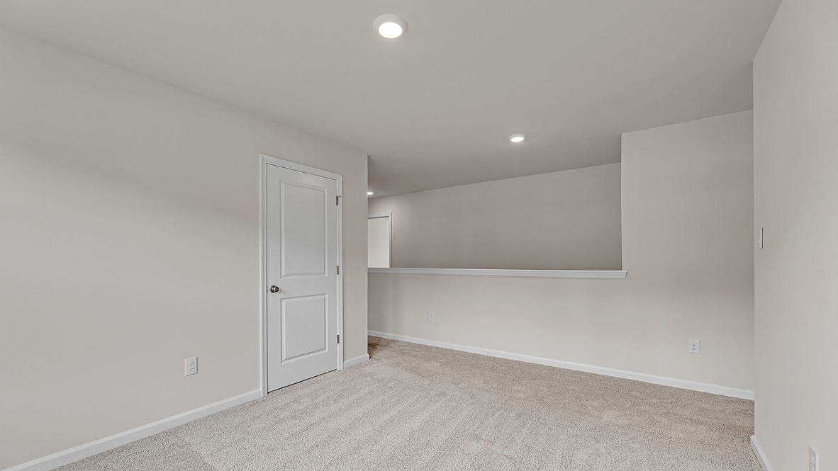 loft on the second floor