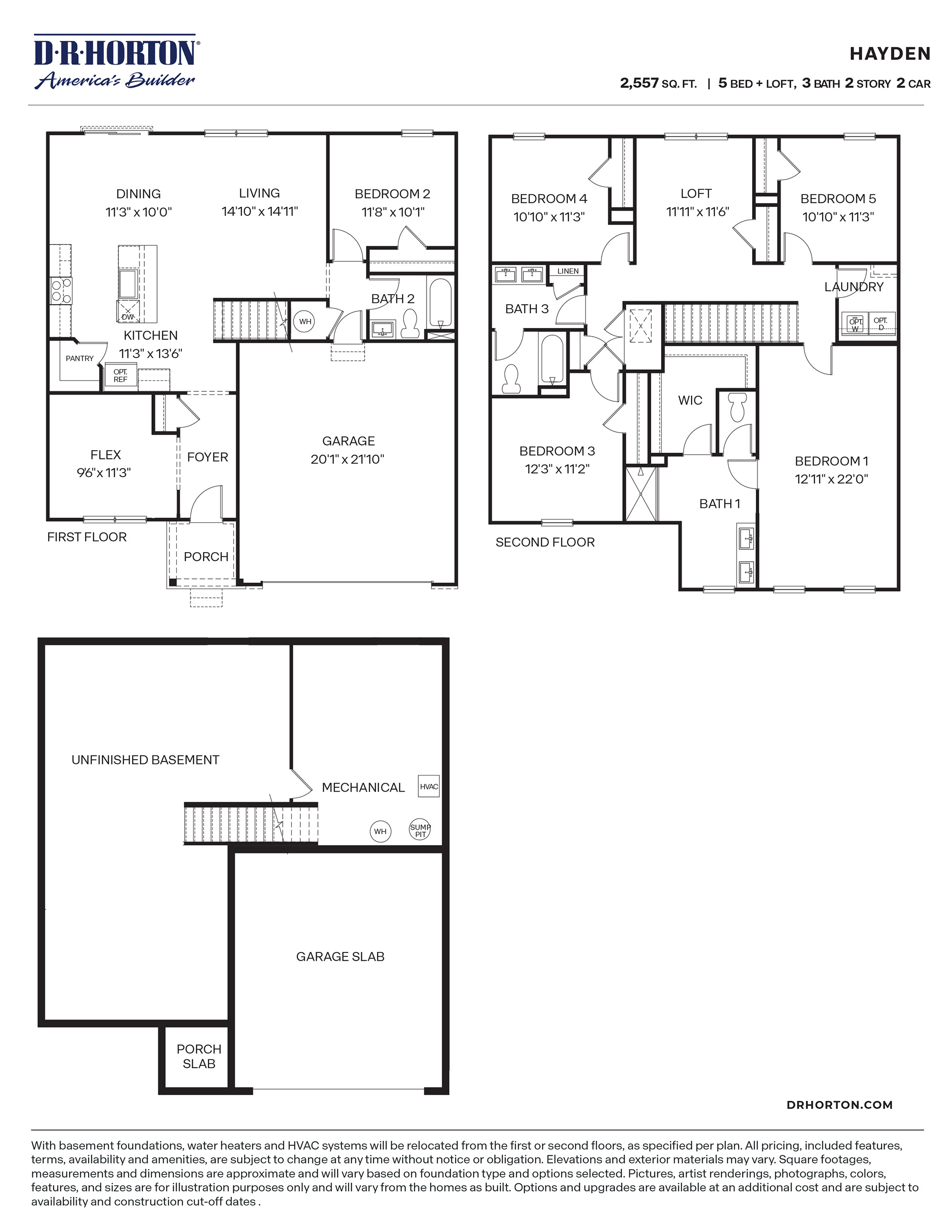 hayden floorplan