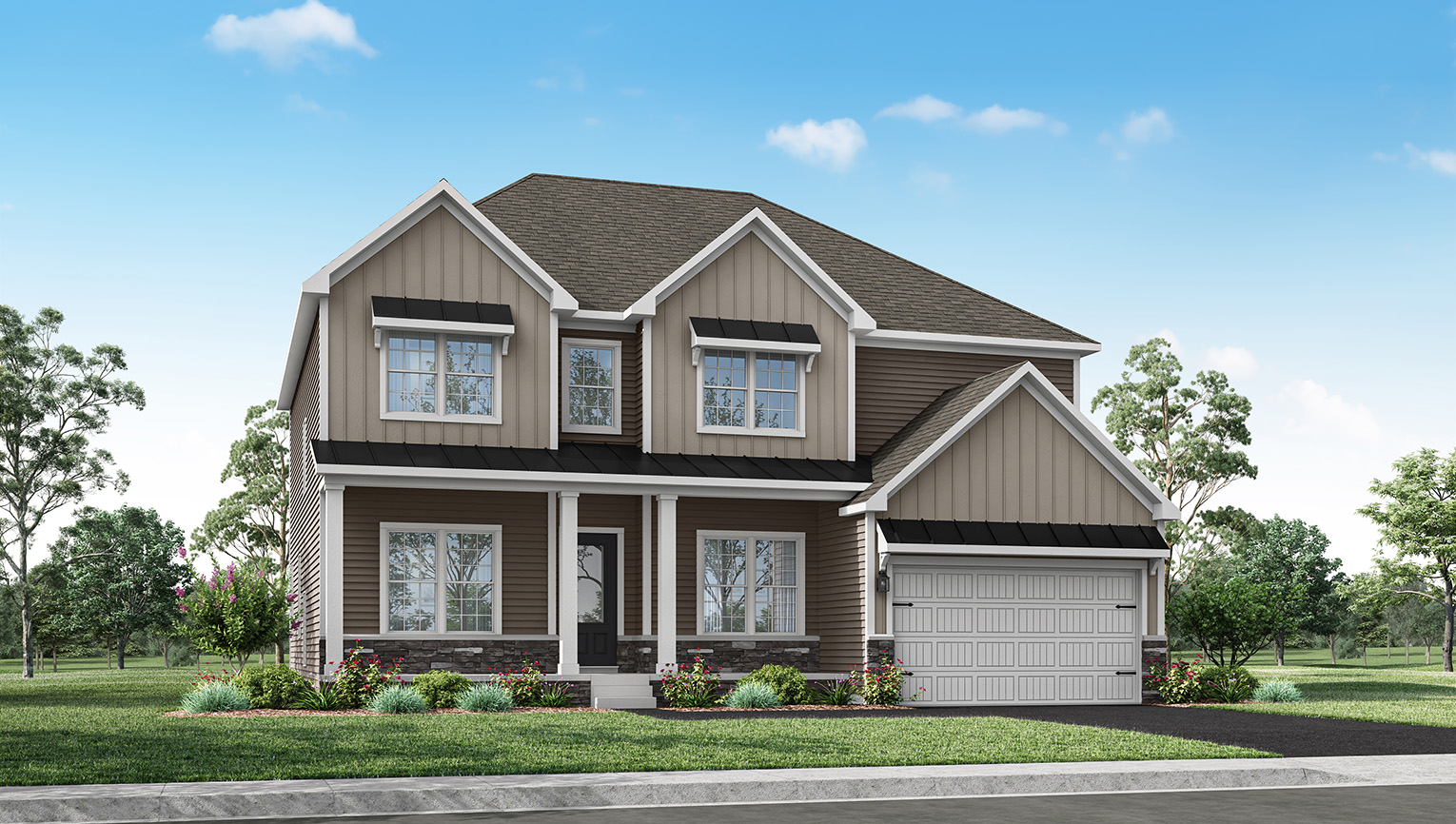Exterior rendering