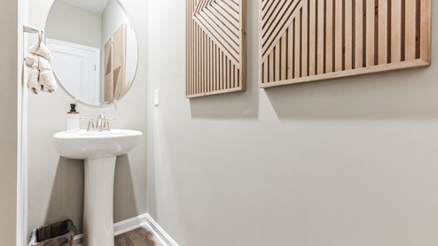 half bathroom
