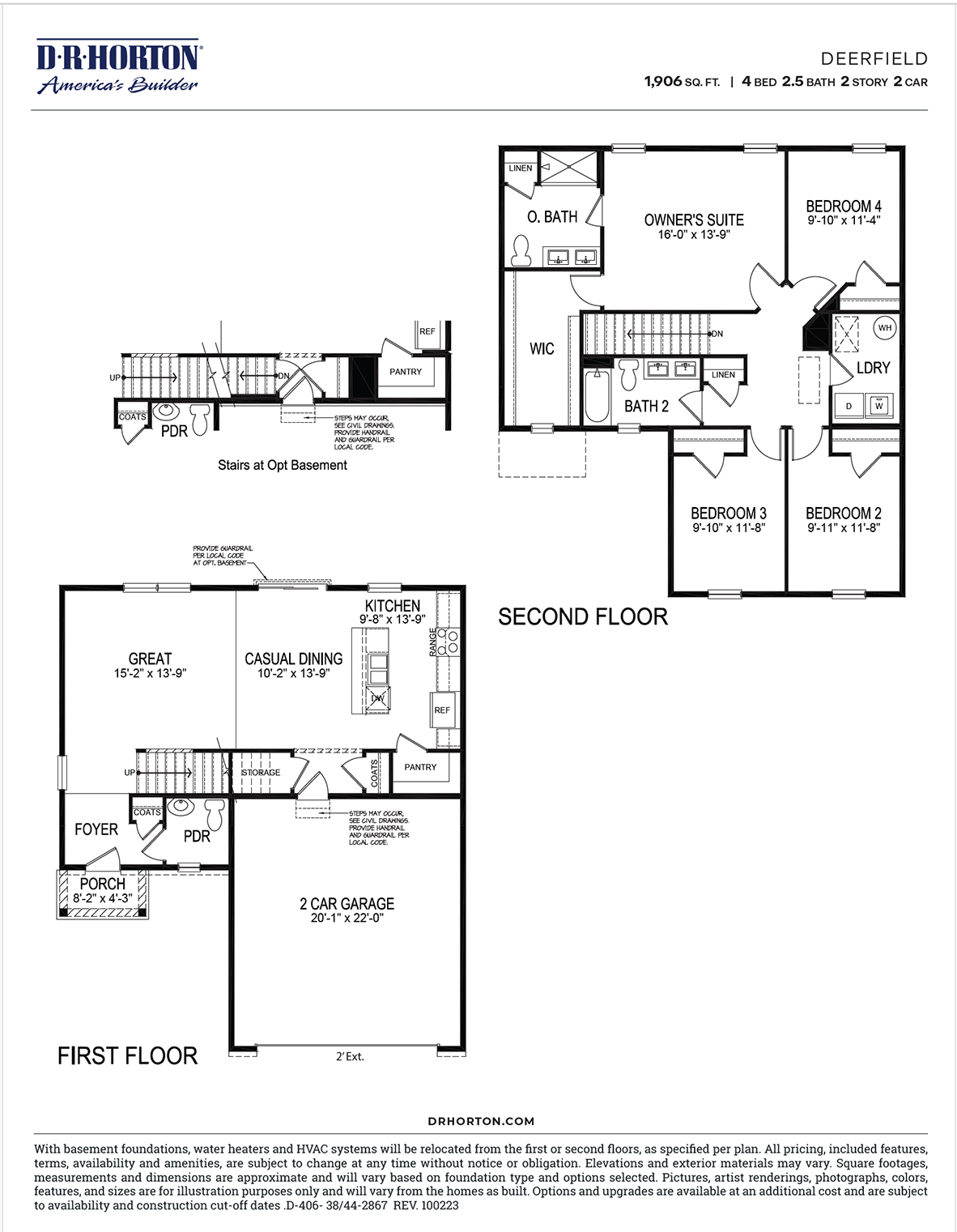 deerfield floor plan