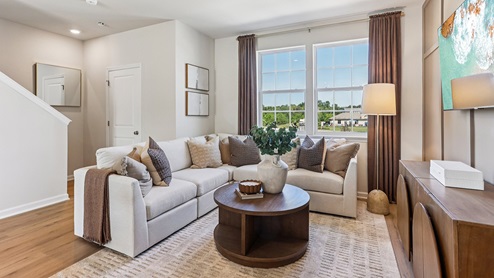 open concept living space