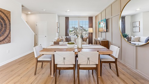 open concept living space