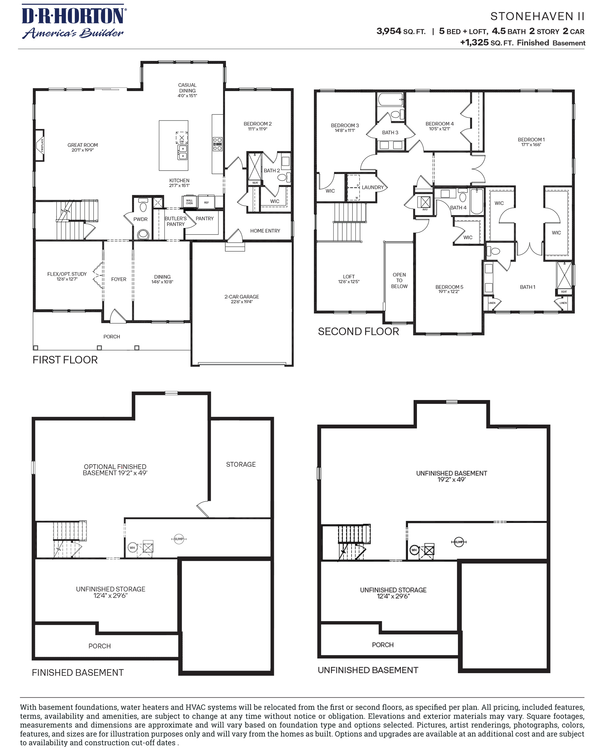 Stonehaven floor plan